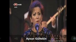 Sivas DTHMK 05 Ocak 2010 Muzaffer Sarısözen Anma Konseri - Aysun Gültekin